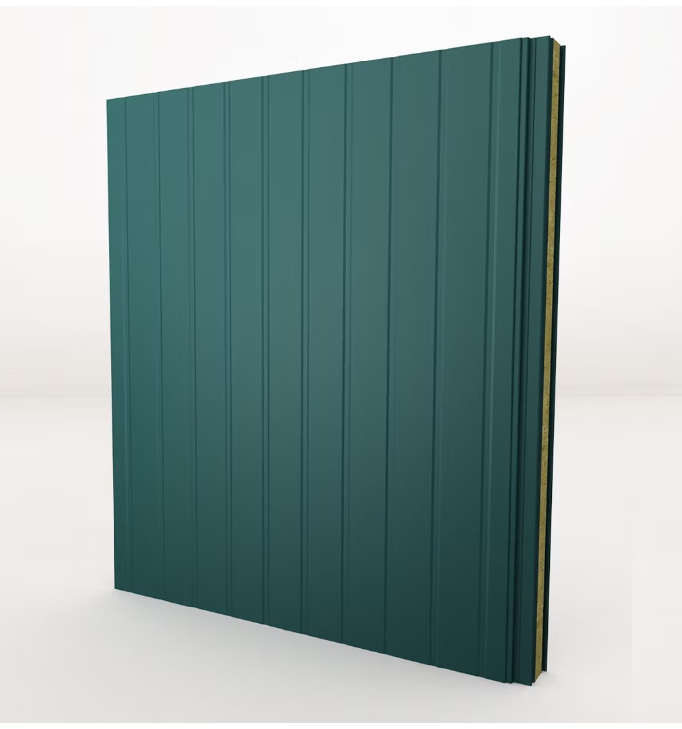 Gizli Vidalı Cephe Paneli Taşyünü/Cam Yünü Yalıtımlı