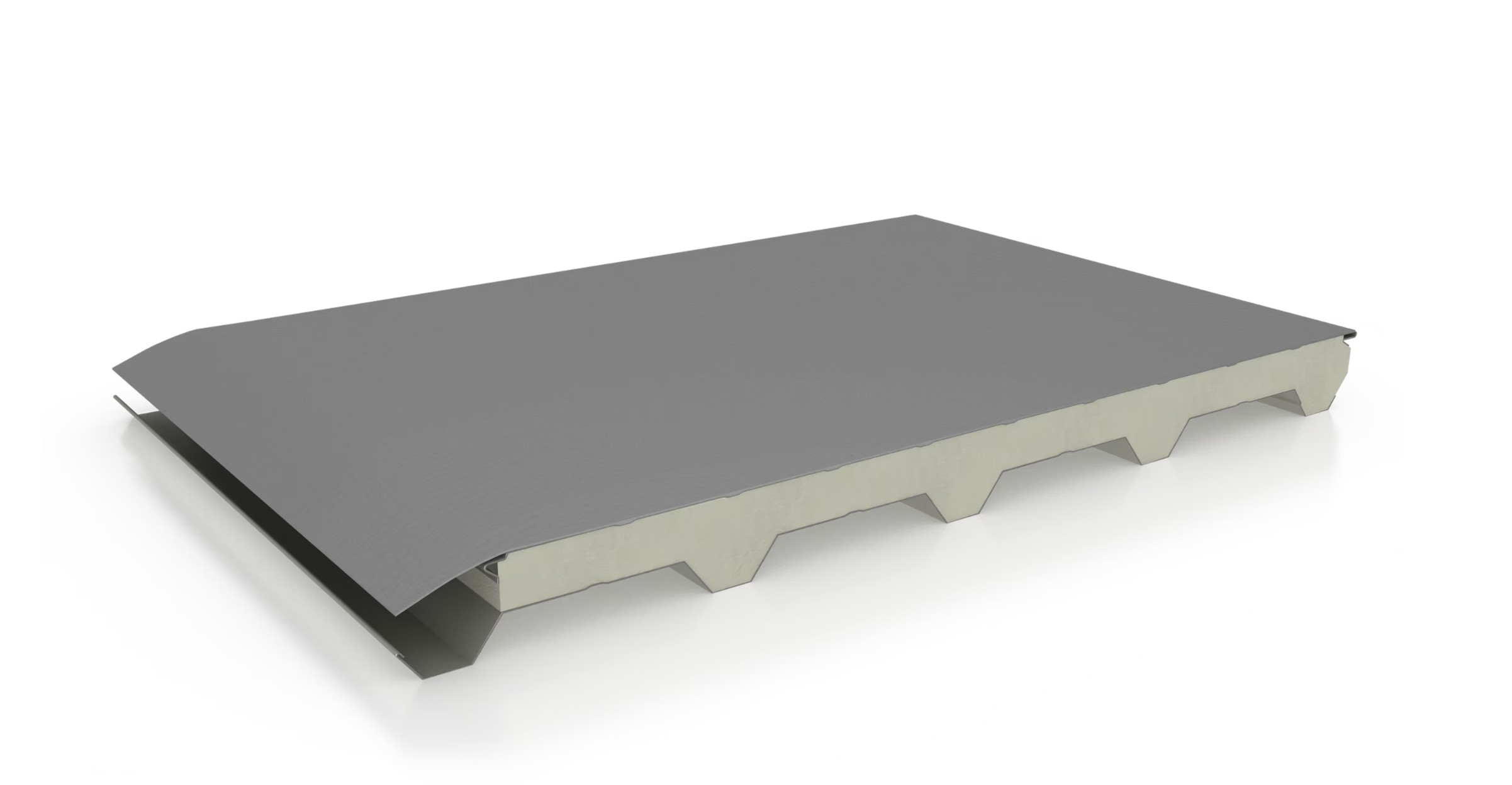 Sac Üstü Membranlı Çatı Paneli PUR-PIR Yalıtımlı