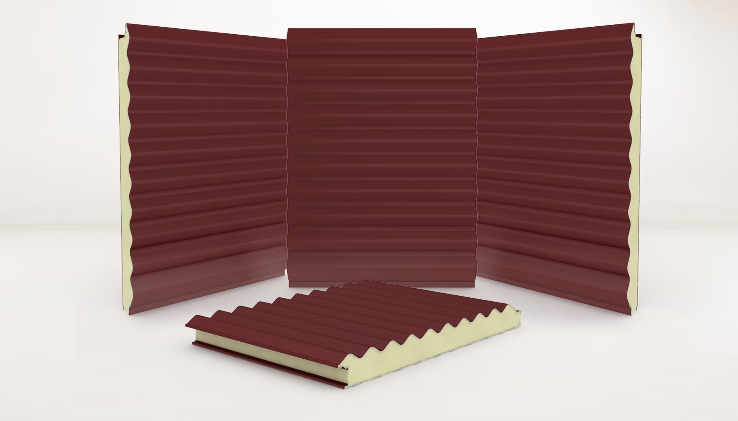 Sinüs Cephe Paneli PUR/PIR Yalıtımlı