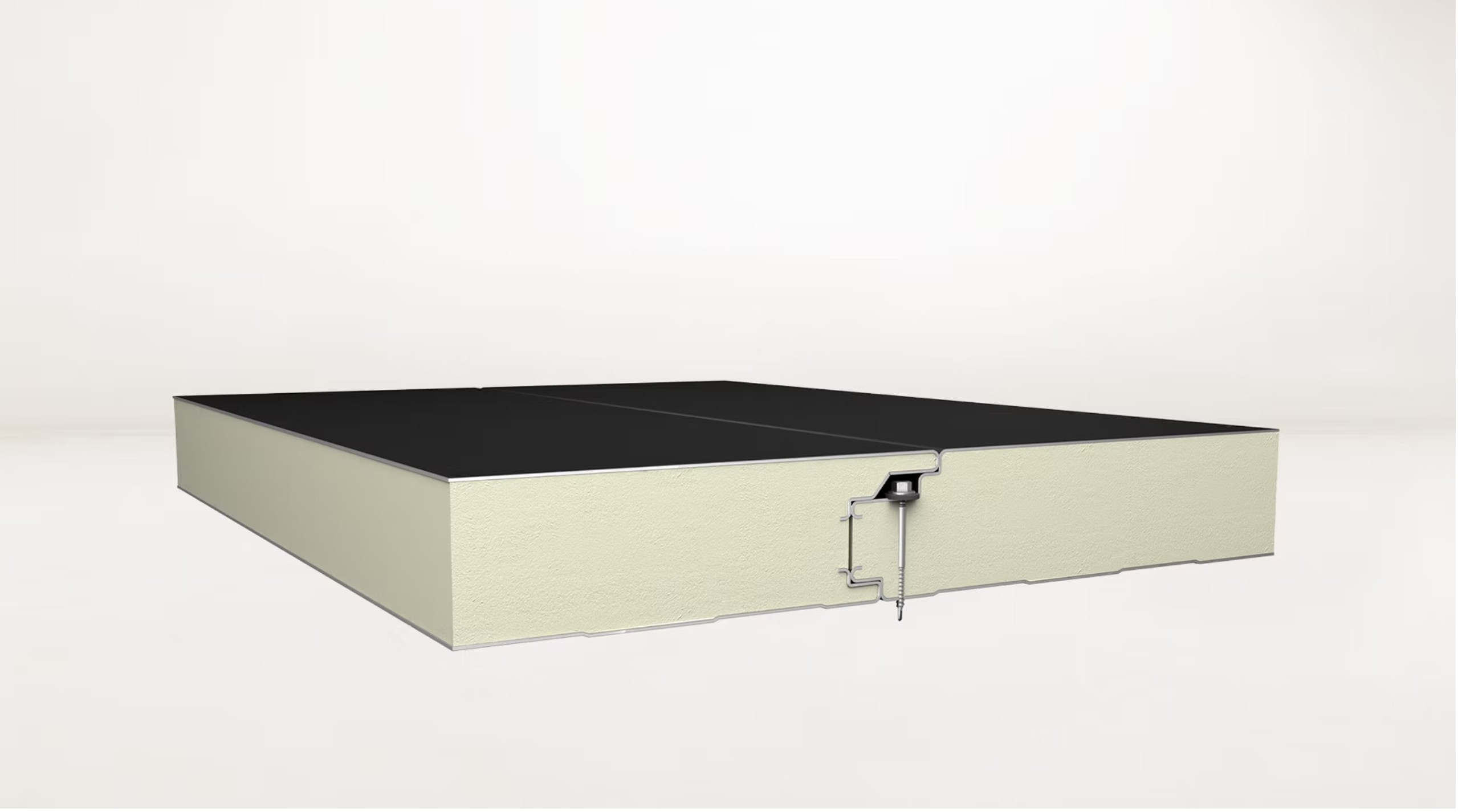 Yarı Sinüs Cephe Paneli PUR/PIR Yalıtımlı